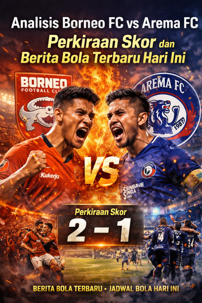 Perkiraan Skor dan Berita Bola Terbaru Hari Ini