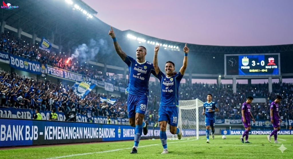 Maung Bandung Pesta 5 Gol, Kokoh di Puncak Klasemen!