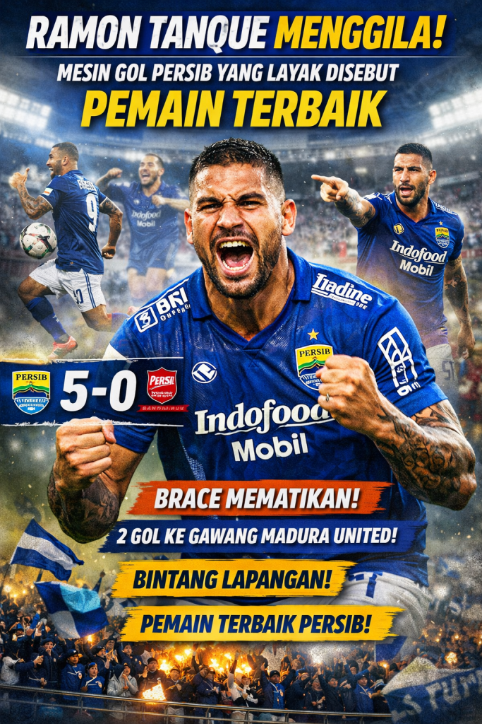 Mesin Gol Persib yang Layak Disebut Pemain Terbaik