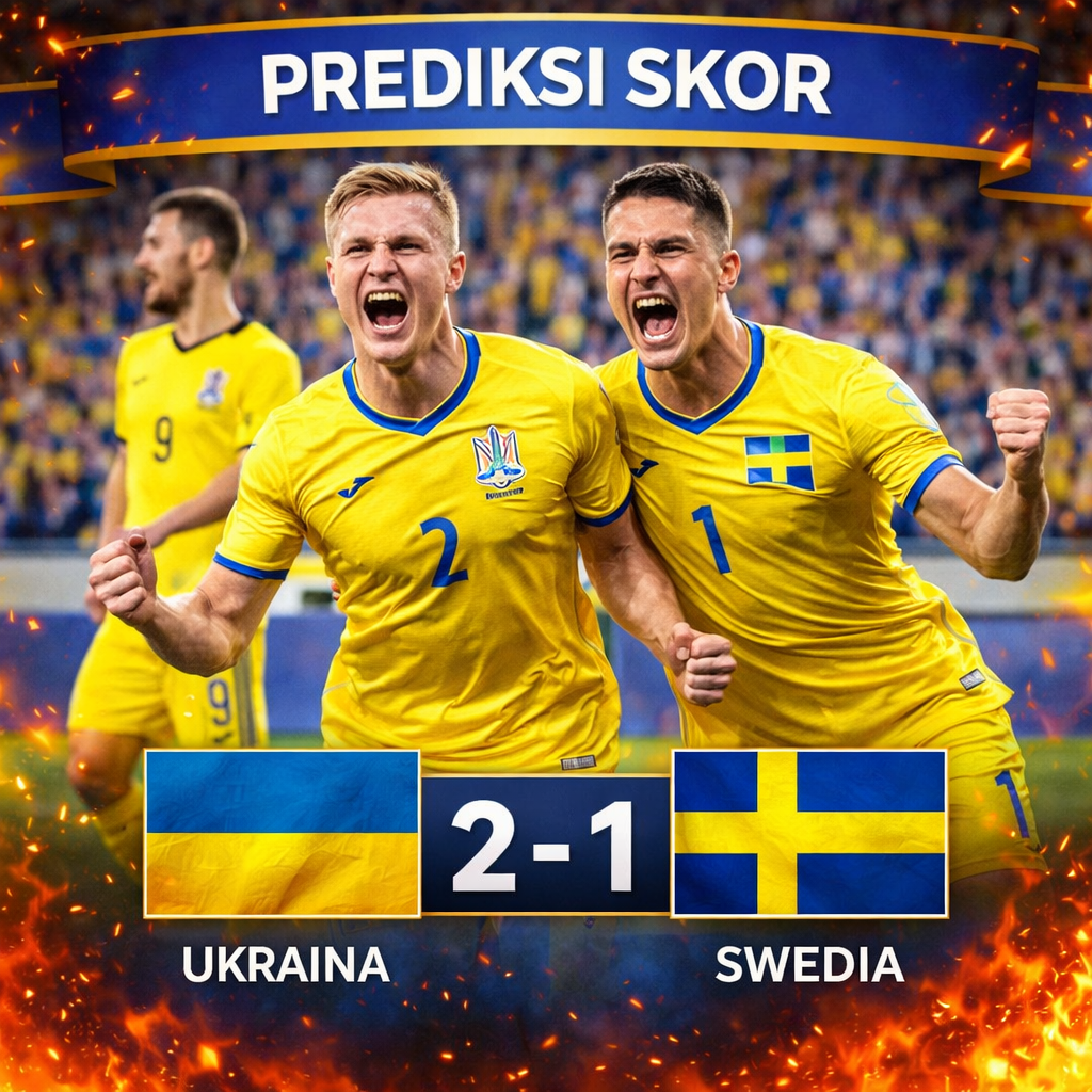 Prediksi Ukraina vs Swedia