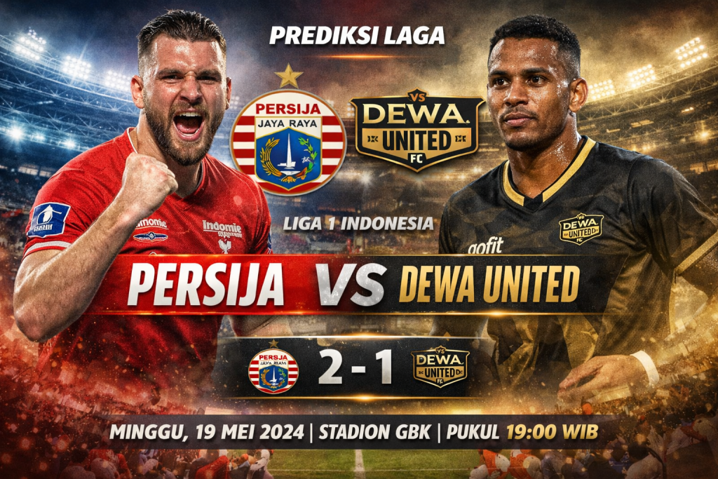 Prediksi Persija Jakarta vs Dewa United