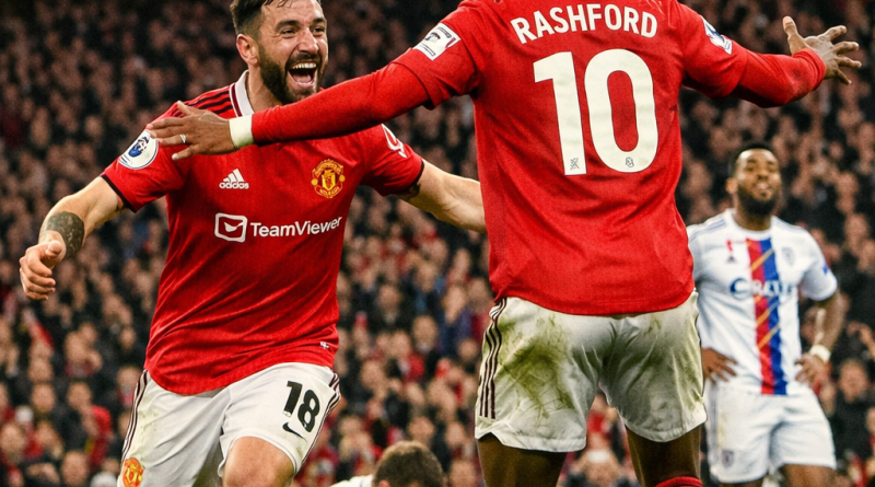 Manchester United Comeback 2-1 Atas Crystal Palace