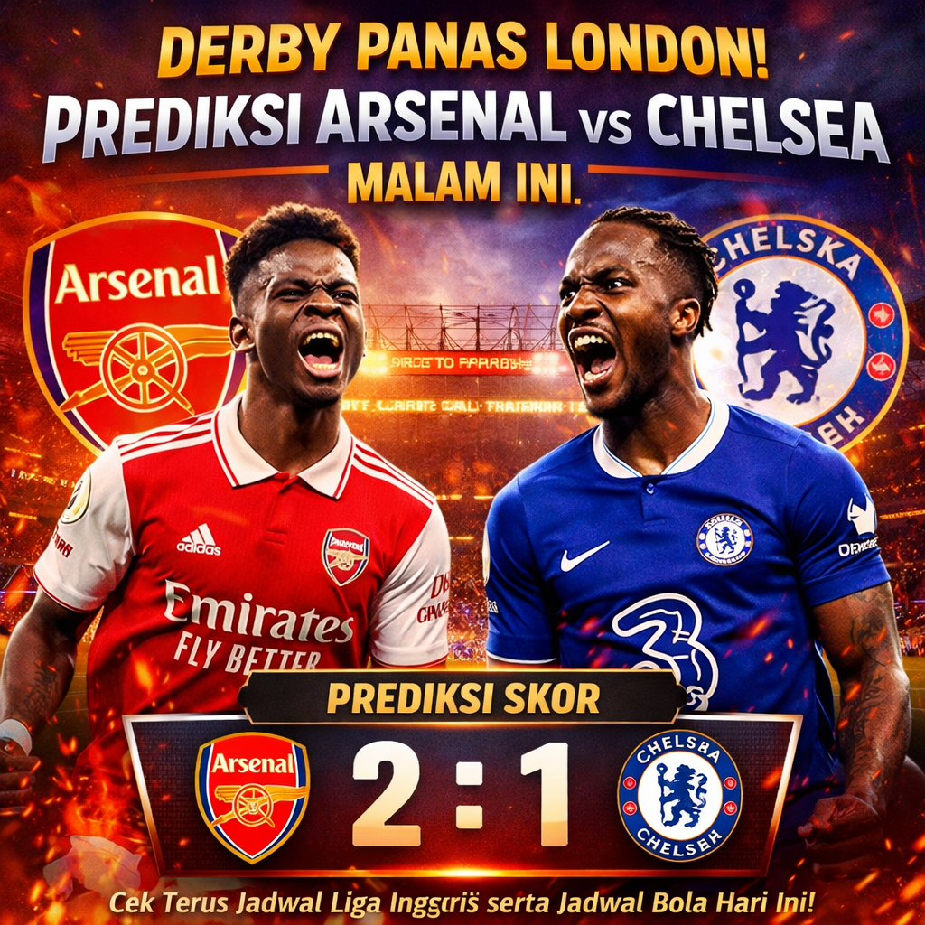Arsenal vs Chelsea, Duel Gengsi yang Siap Meledak!