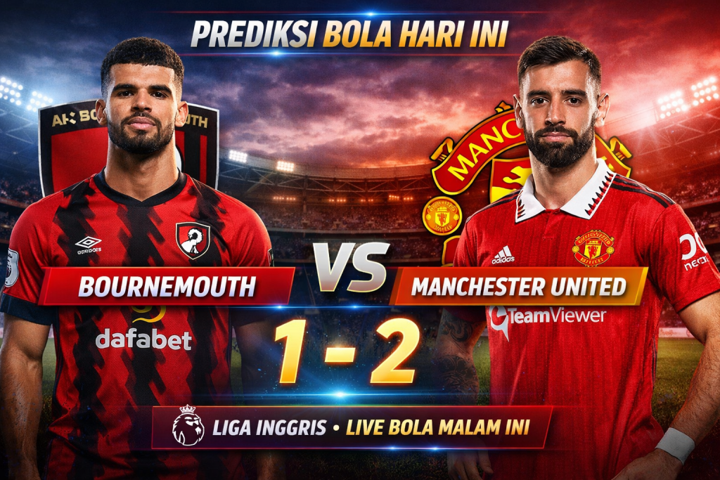 Prediksi Bournemouth vs Manchester United