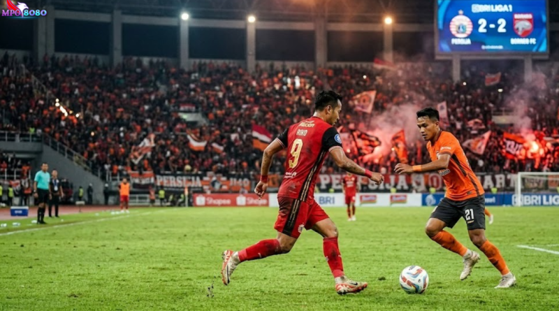 Persija Jakarta vs Borneo FC Berakhir Imbang