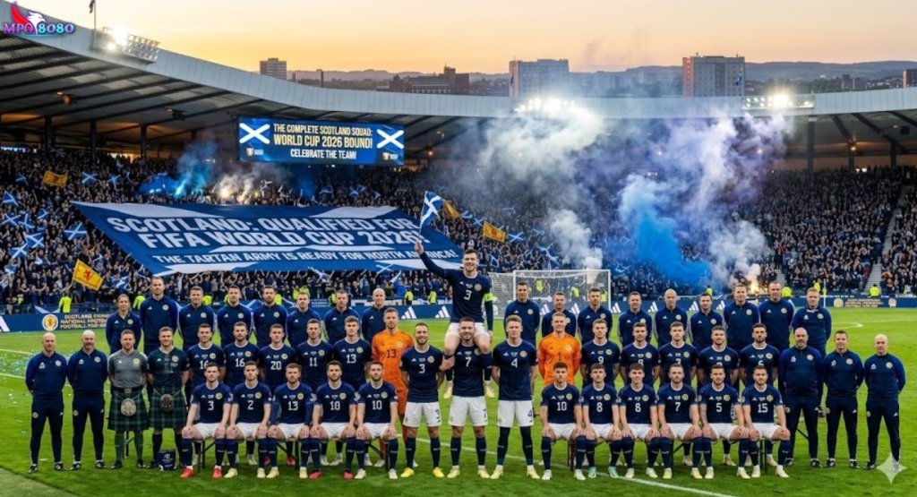 Daftar pemain dan skuad lengkap Timnas Skotlandia Piala Dunia 2026