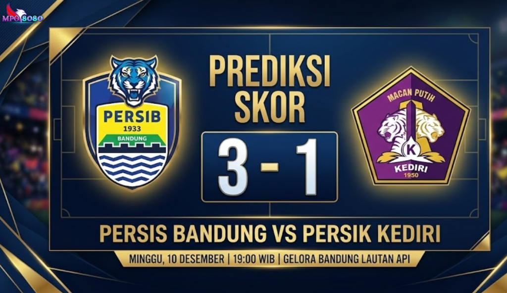 Pemain Persib Bandung vs Persik Kediri di Liga 1 2026