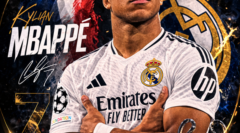 Kylian Mbappé Bersama Real Madrid