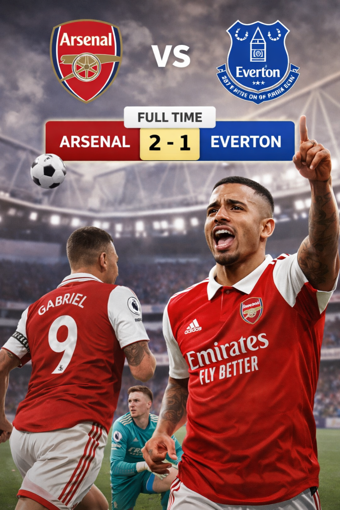 Prediksi Pertandingan Arsenal vs Everton
