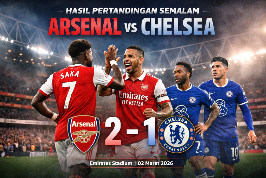 Pertandingan Semalam Berakhir Dramatis 2-1