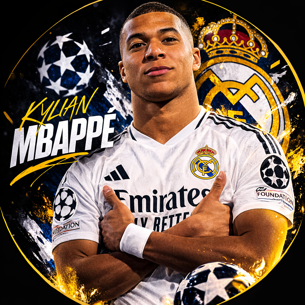 Kylian Mbappé Bersama Real Madrid 