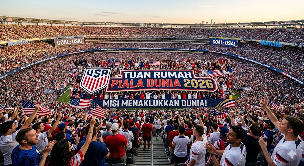 Misi Menaklukkan Dunia: Kebangkitan "The Stars & Stripes" di Rumah Sendiri pada Piala Dunia 2026