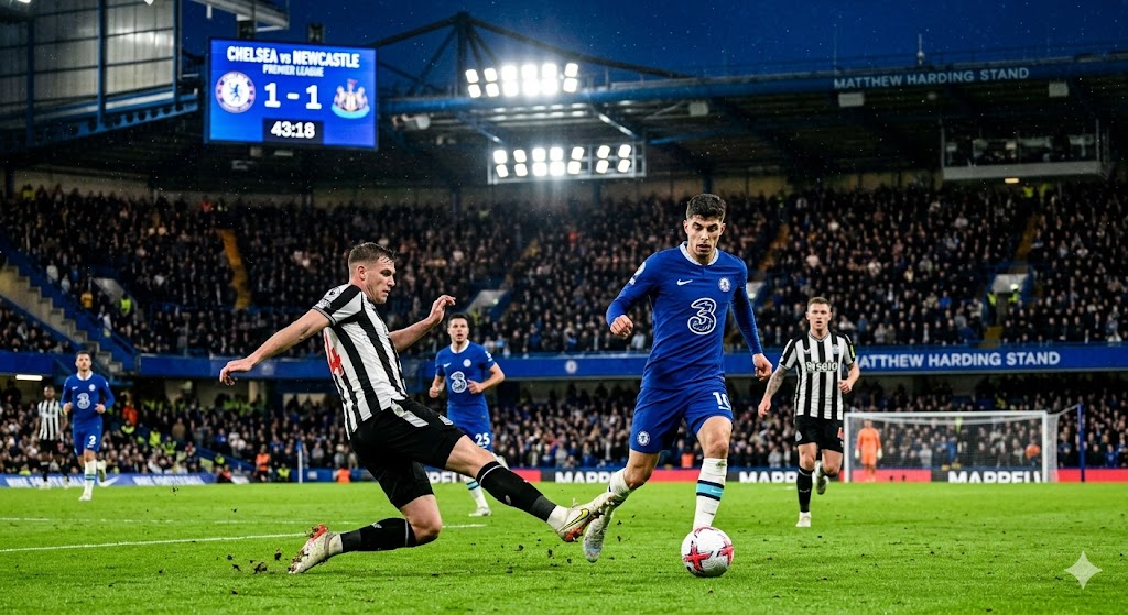 Pertandingan Chelsea vs Newcastle United