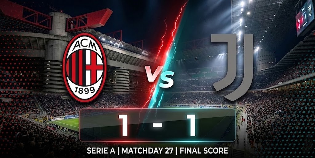 AC Milan vs Juventus: Duel Klasik Perebutan Zona Liga