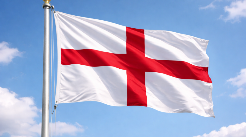 bendera englan yang berkibar di piala dunia 2026