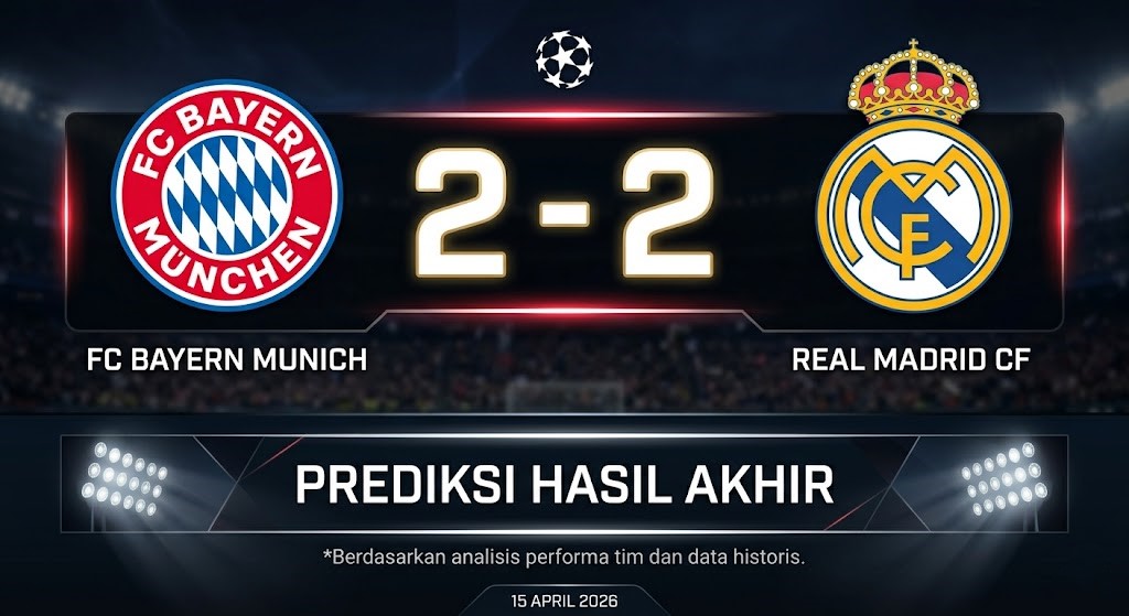 Prediksi Bayern Munich vs Real Madrid