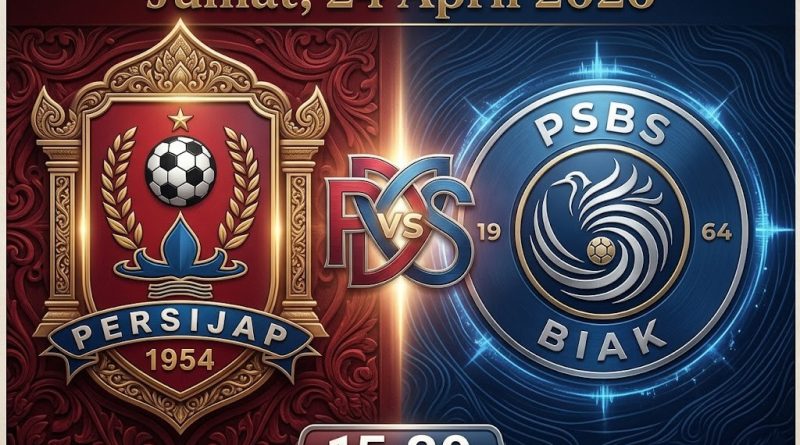 Persijap vs PSBS Biak