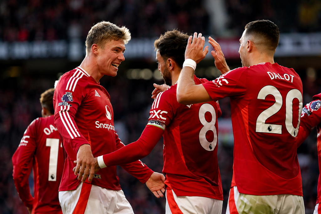 Man United vs Brentford 28 April